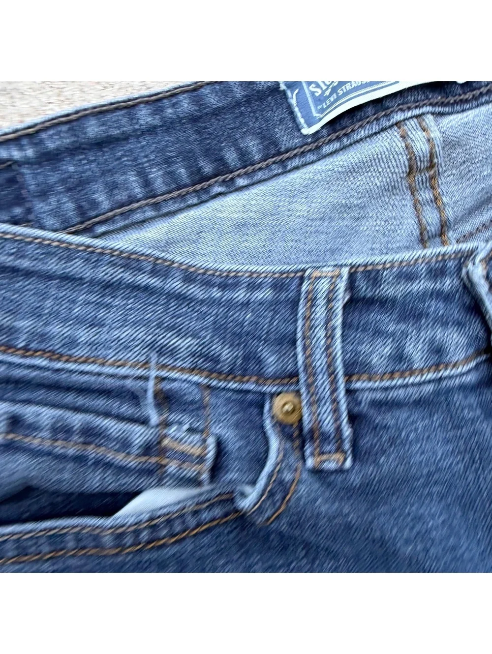 Levis hems #bluejeans